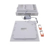 Світильник врізний LED Square Downlight 12W-220V-850L-4000K Alum TNSy - Фото 3