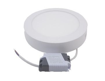 Світильник накладний LED Round Downlight 12W-220V-850L-4000K Alum TNSy