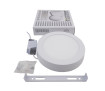 Світильник накладний LED Round Downlight 12W-220V-850L-4000K Alum TNSy - Фото 4