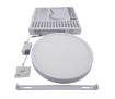 Світильник накладний LED Round Downlight 24W-220V-1700L-4000K Alum TNSy - Фото 4