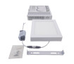 Светильник накладной LED Square Downlight 12W-220V-850L-4000K Alum TNSy - Фото 4